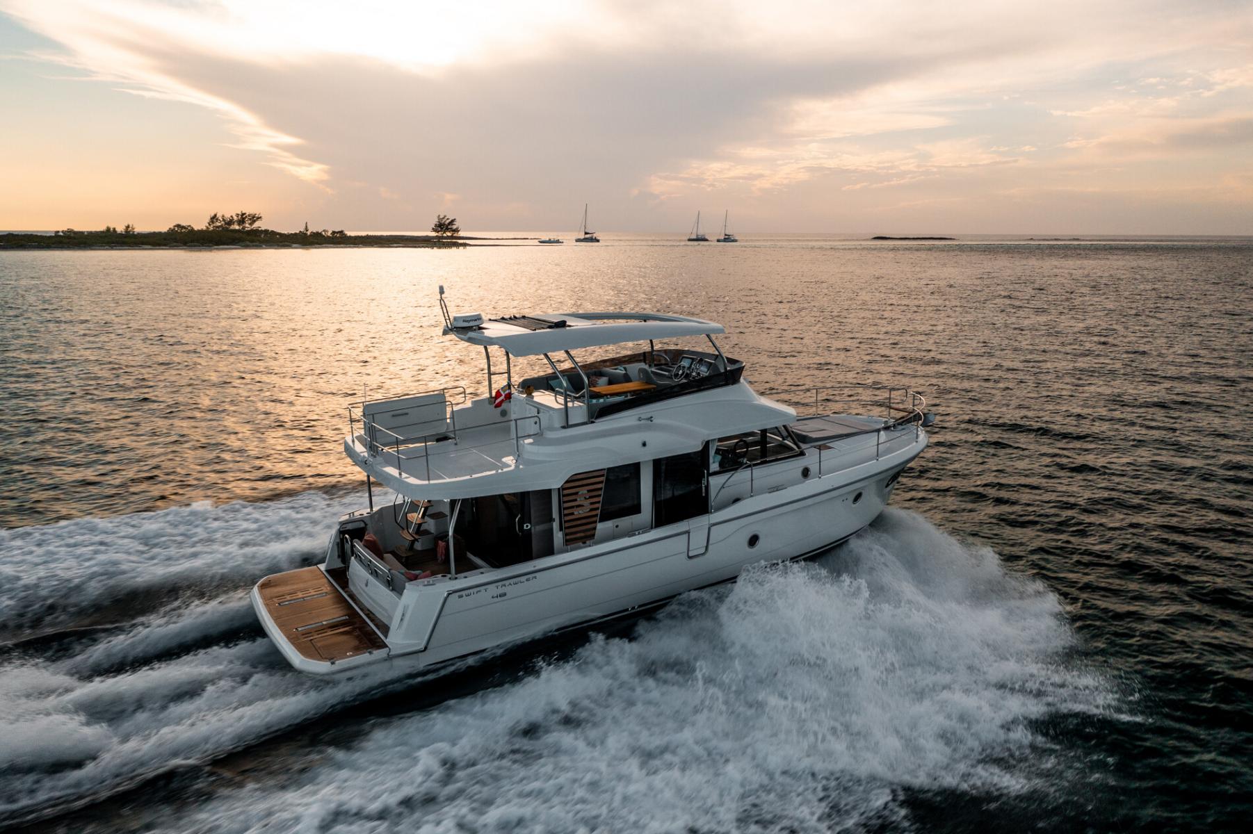Beneteau 48 Swift Trawler 2020 bij Belgian Boat Service