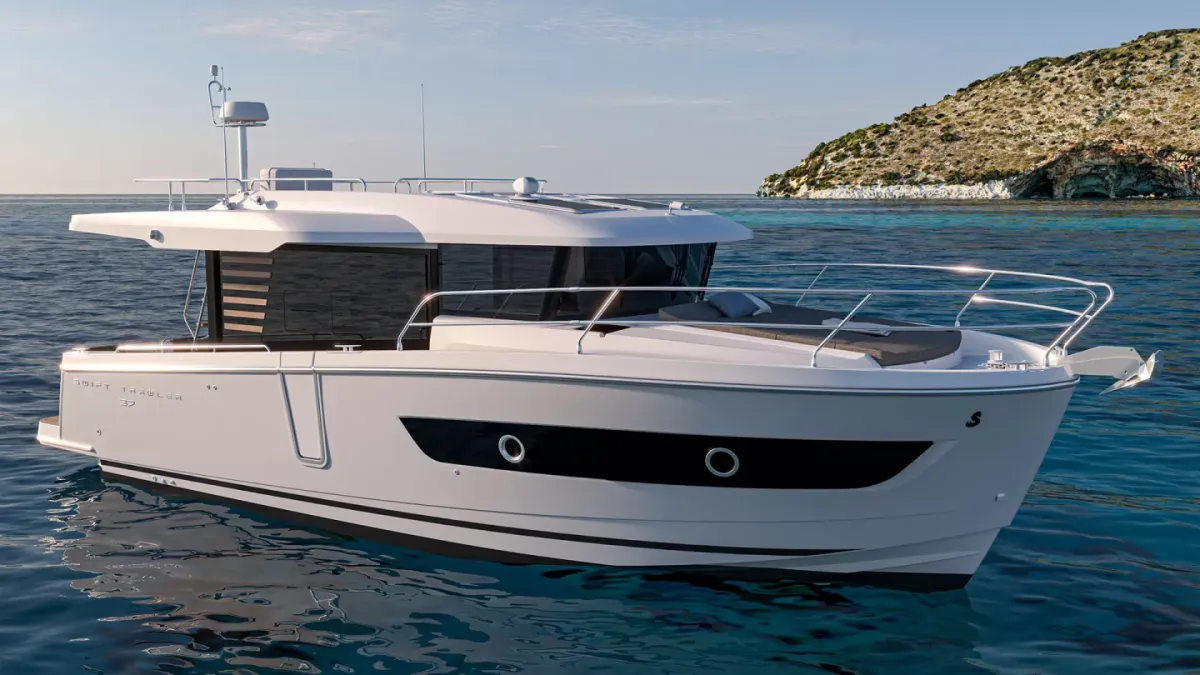 Beneteau Swift Trawler 37 Sedan 2020 bij Belgian Boat Service