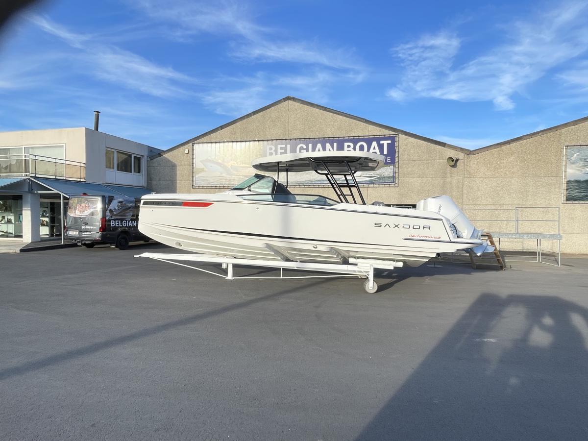 Saxdor Yachts 270 GTO 2020 bij Belgian Boat Service