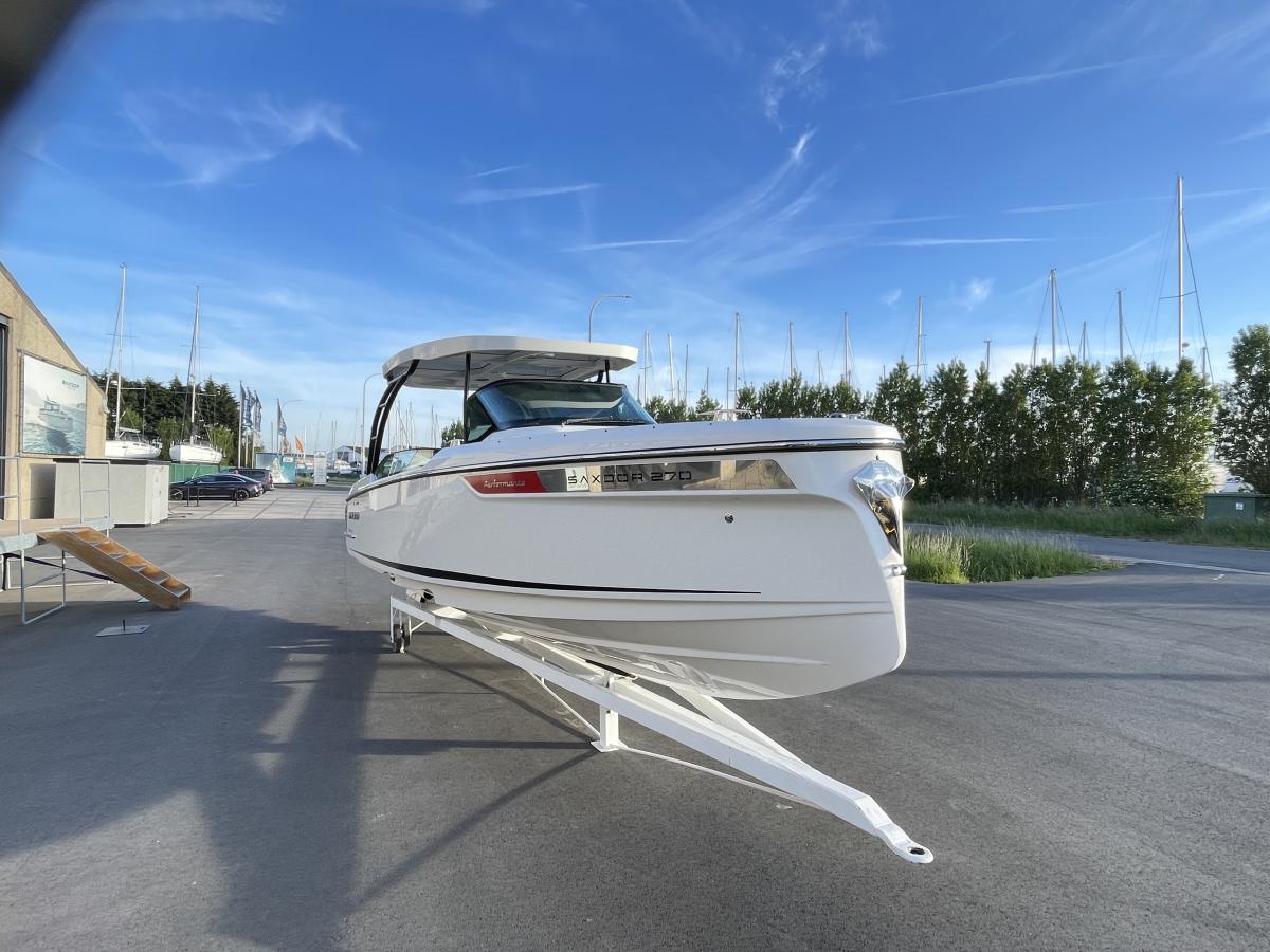 Saxdor Yachts 270 GTO 2020 bij Belgian Boat Service