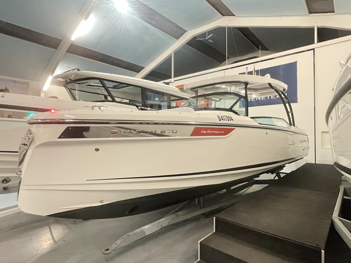 Saxdor Yachts 270 GTO 2020 bij Belgian Boat Service
