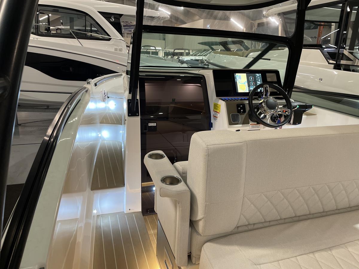 Saxdor Yachts 270 GTO 2020 bij Belgian Boat Service