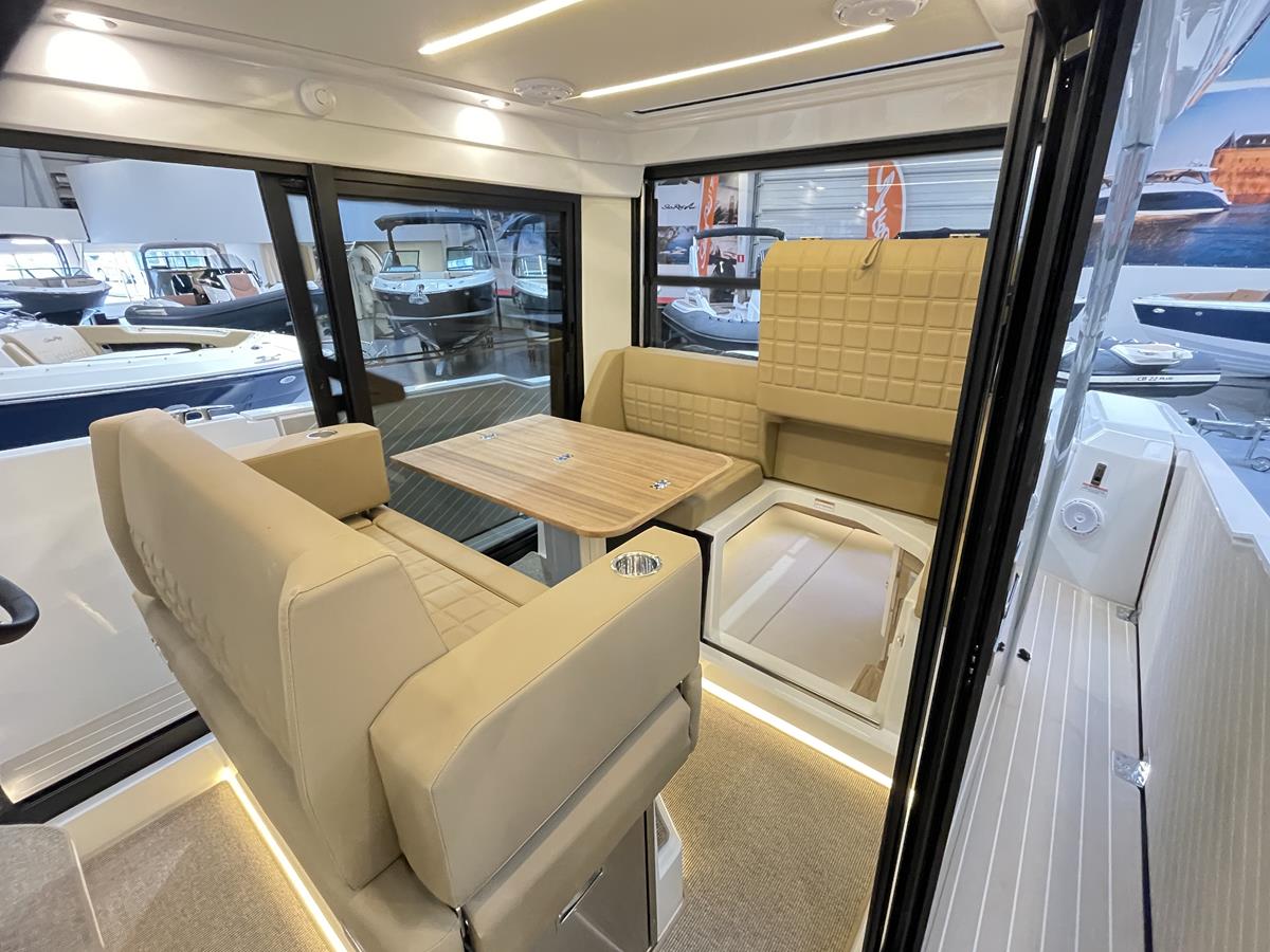 Saxdor Yachts 340 GTWA 2020 bij Belgian Boat Service