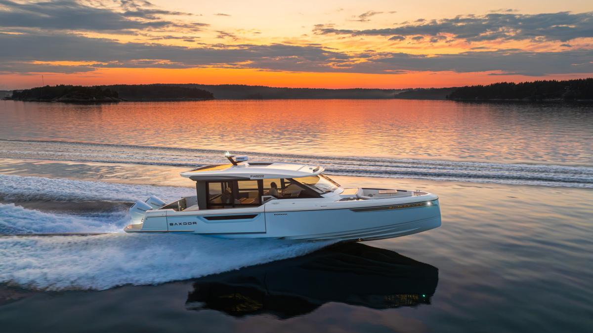 Saxdor Yachts 400 GTC 2020 bij Belgian Boat Service