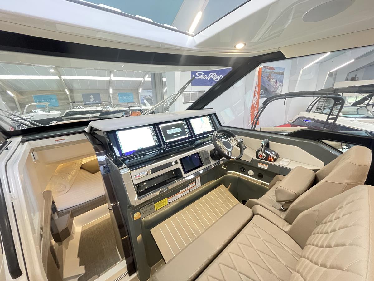 Saxdor Yachts 400 GTC 2020 bij Belgian Boat Service