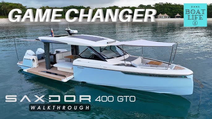 Saxdor Yachts 400 GTO 2020 bij Belgian Boat Service