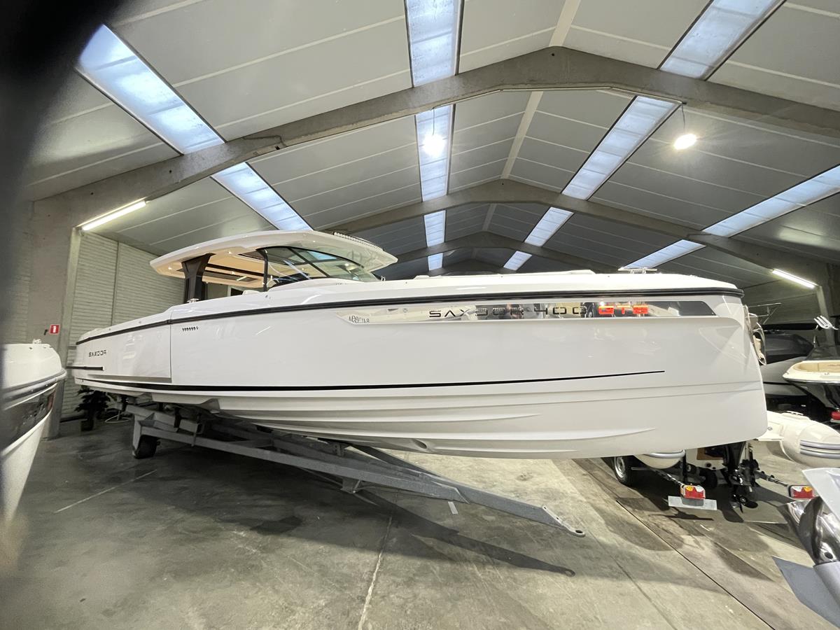 Saxdor Yachts 400 GTS 2020 bij Belgian Boat Service