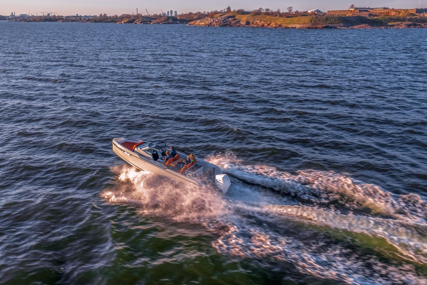 Saxdor Yachts GT270 2020 bij Belgian Boat Service