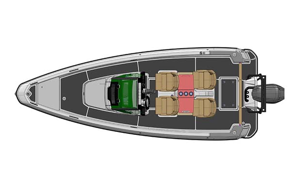 Saxdor Yachts SX205 2020 bij Belgian Boat Service