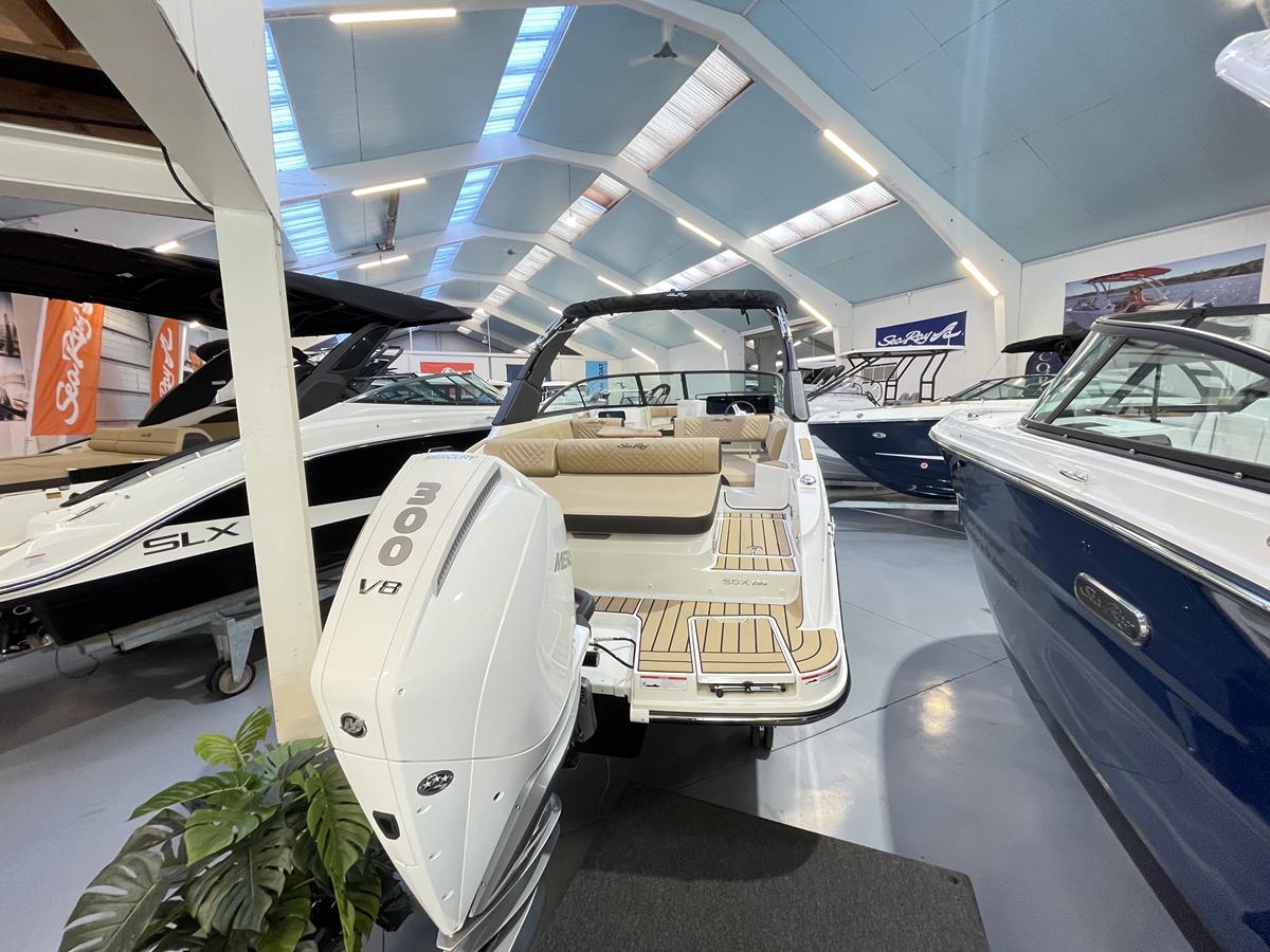Sea Ray 250 SDX Outboard 2020 bij Belgian Boat Service